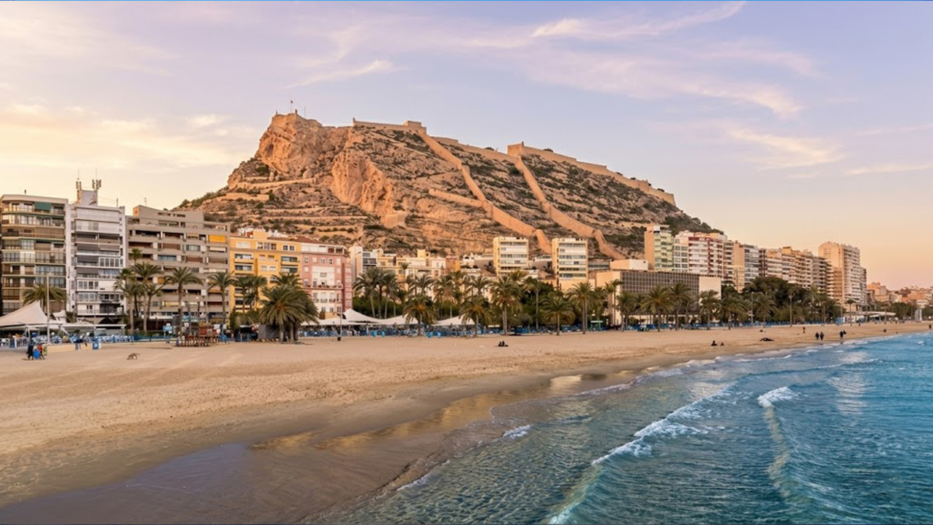 playa del Postiguet Alicante