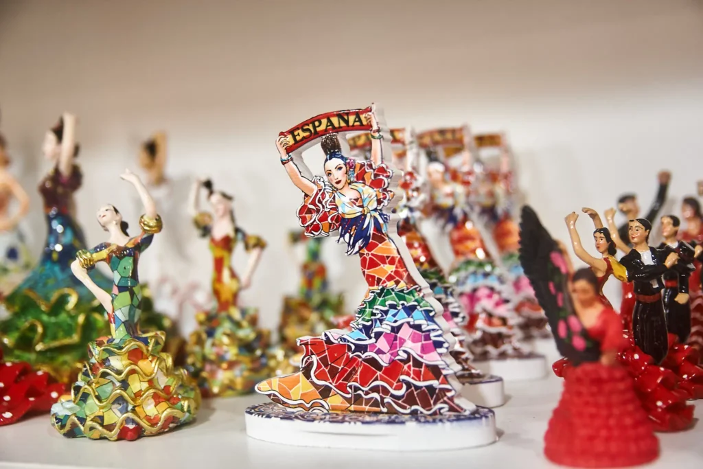 regalo de allicante Flamenca de ceramica